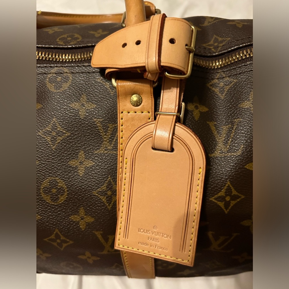 ❣️SOLD❣️Louis Vuitton 45 Keepall with LV Dustbag and luggage tag - Picture 4 of 4